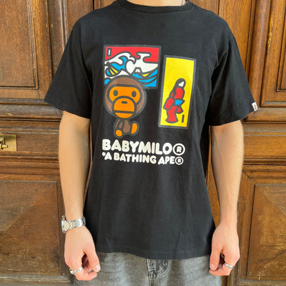 T-shirt Baby milo noir - L