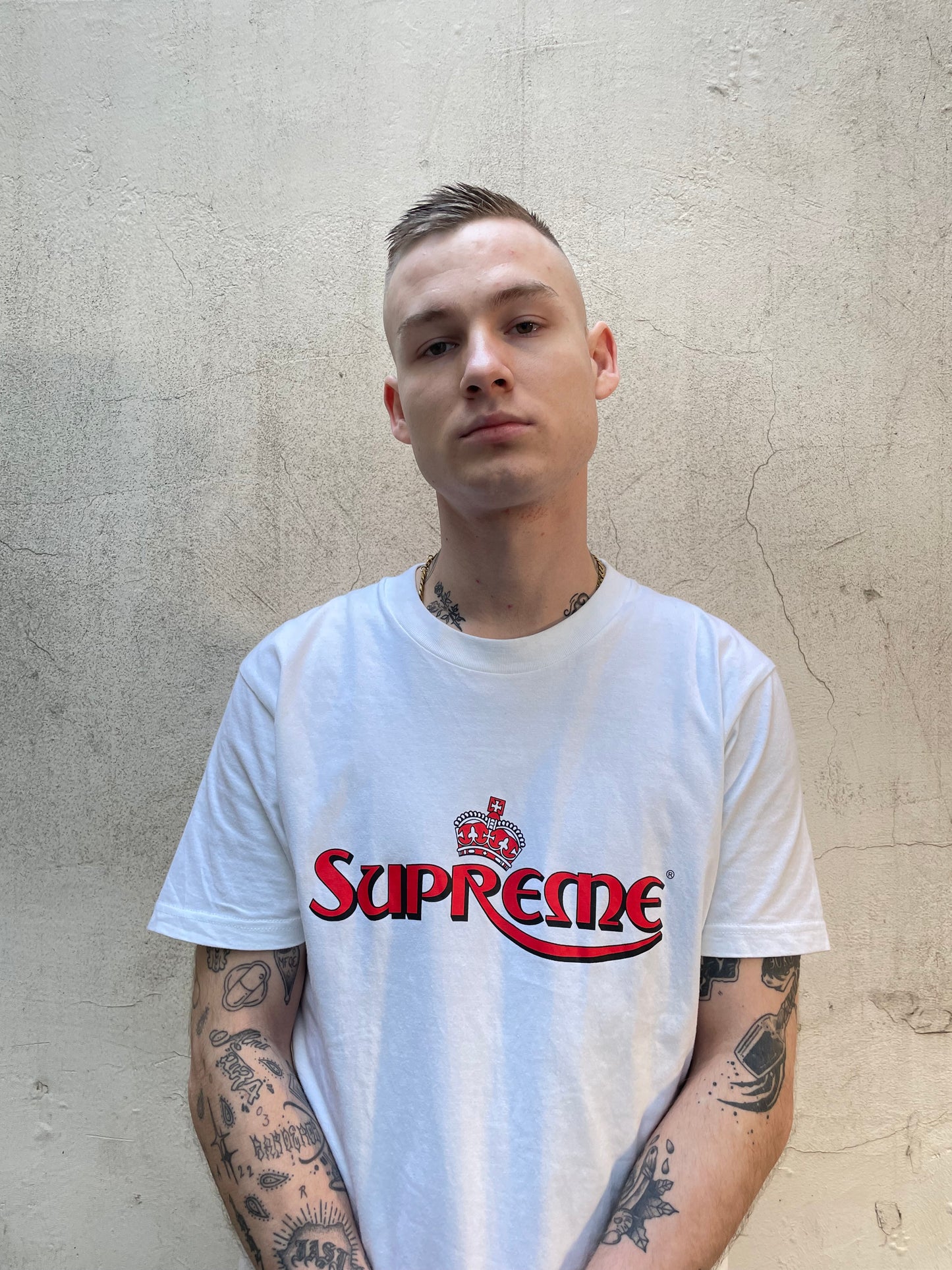 T-shirt Supreme Couronne blanc - S