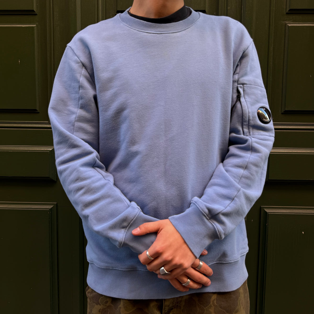 Sweat CP Company bleu ciel - XXL