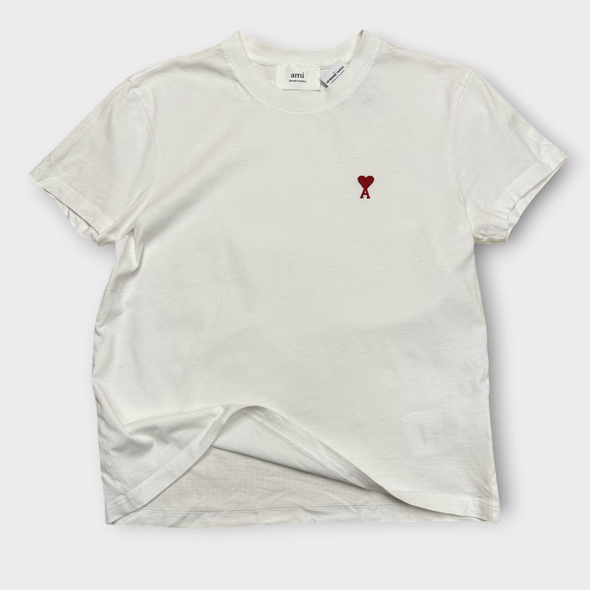T-shirt AMI Paris Blanc Femme - S