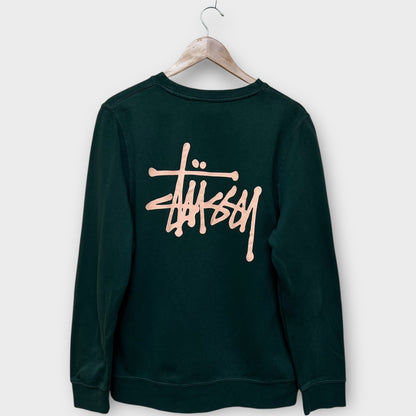 Basic Sweat Stussy vert - S