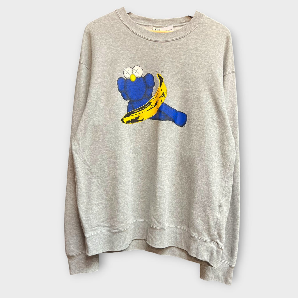 Sweat Kaws x Uniqlo Gris - L
