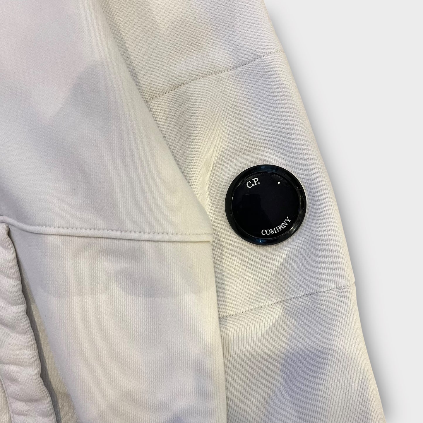 Hoodie CP Company blanc - L