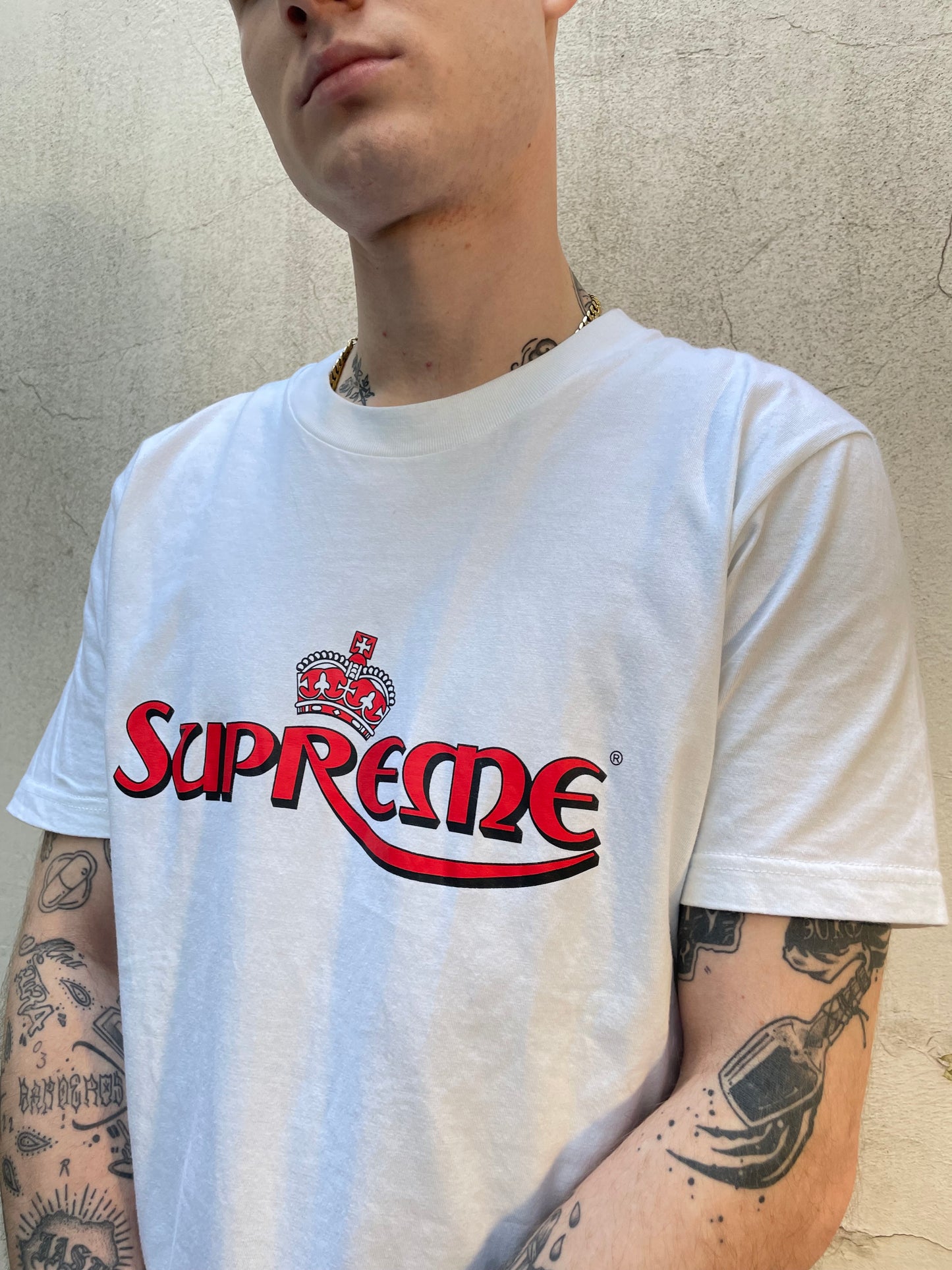 T-shirt Supreme Couronne blanc - S