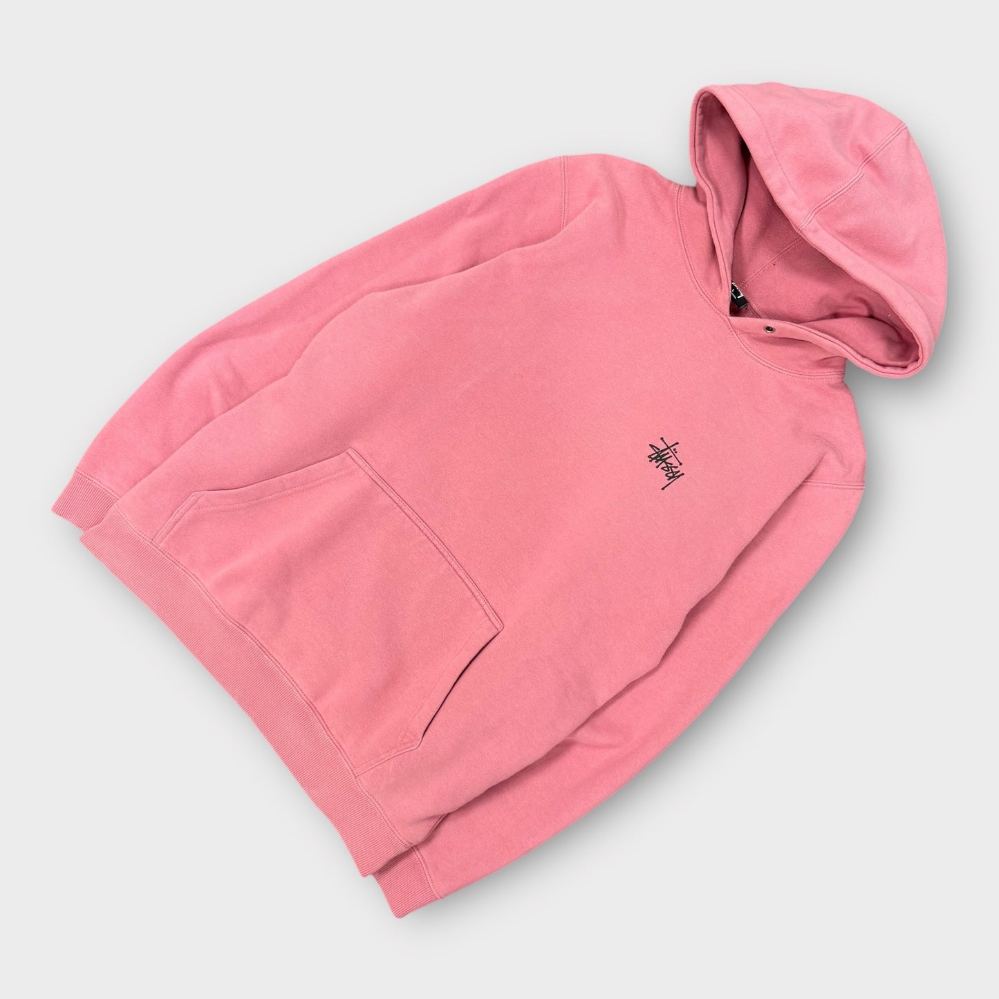 Hoodie Stussy rose basic logo - L