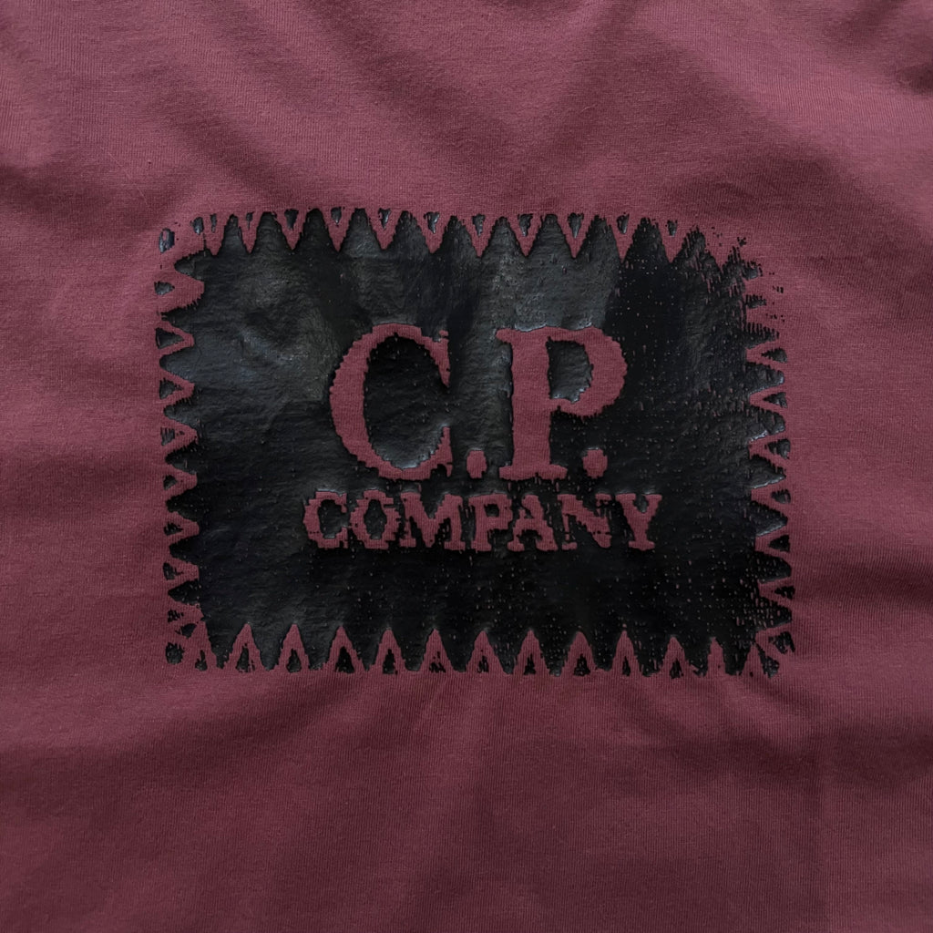 T-Shirt Cp Company Bordeau - L