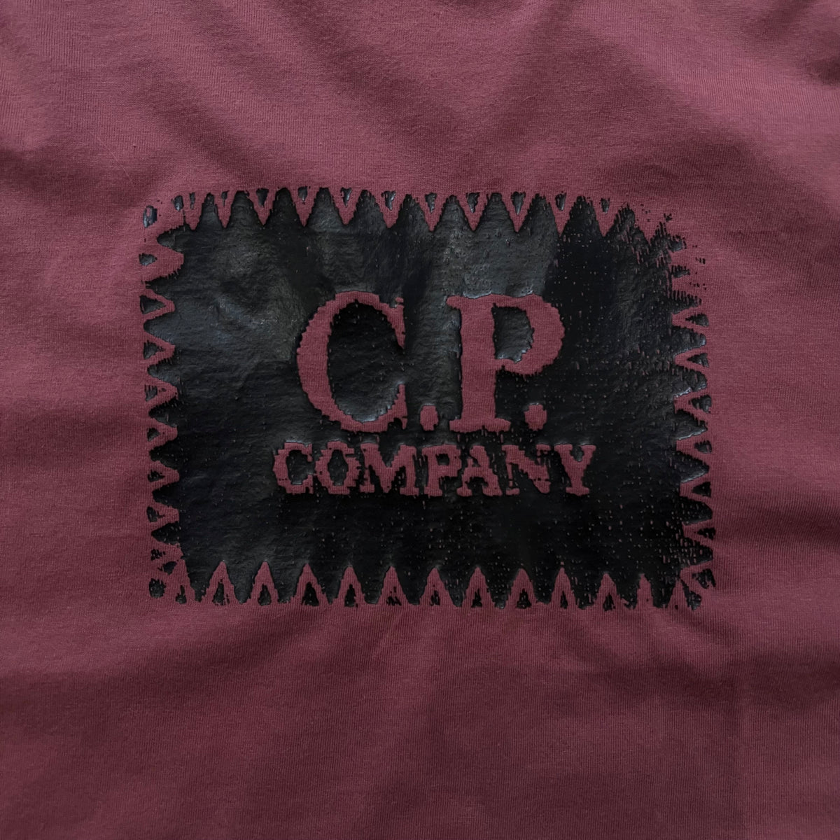 T-Shirt Cp Company Bordeau - L