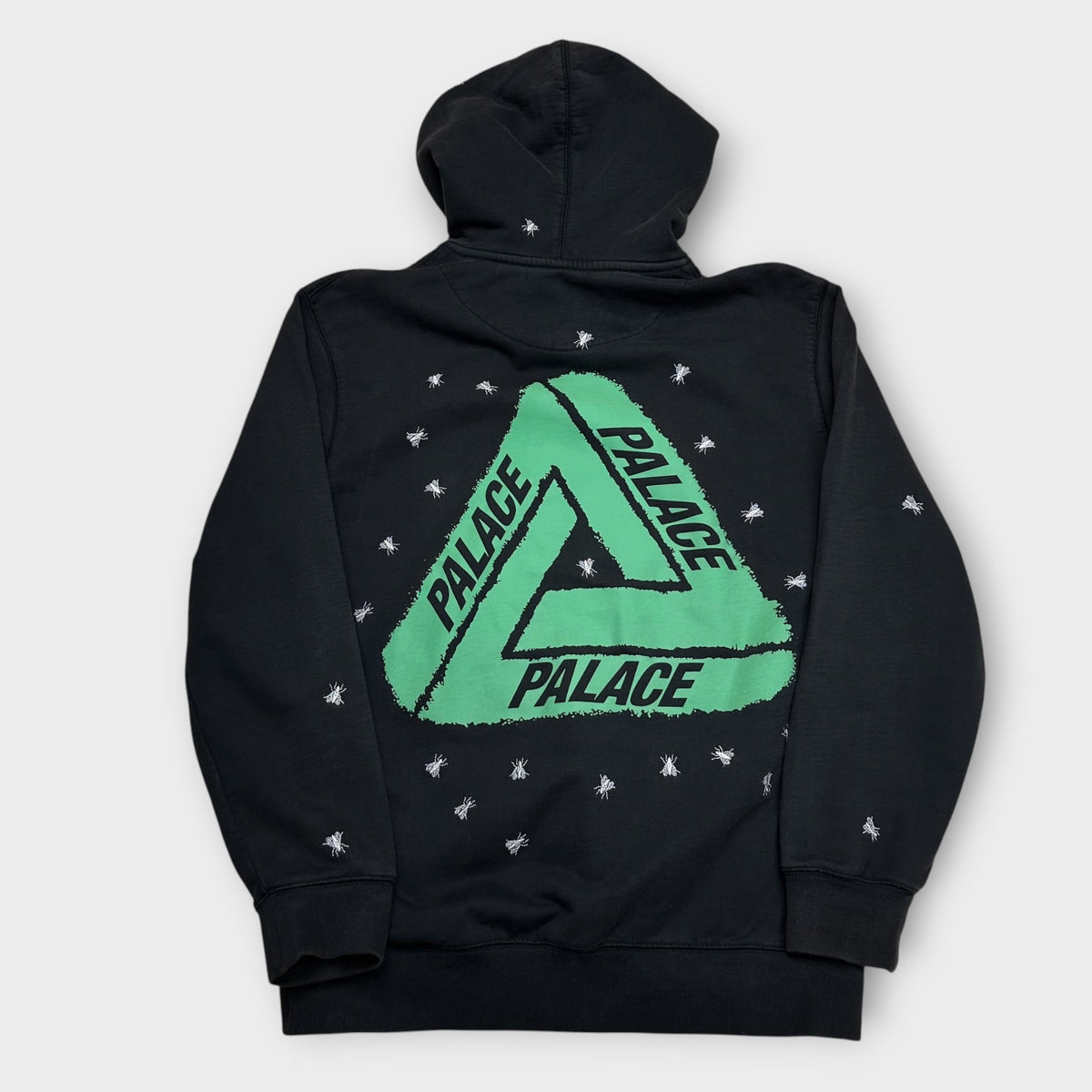 Hoodie Palace Noir / Vert - L