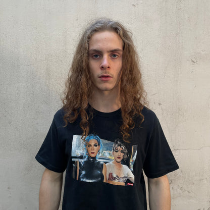 T-shirt Supreme Nan Goldin Misty et Jimmy Paulette noir (valeur 150€) - M