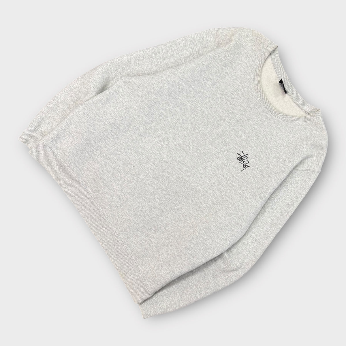 Classic sweat Stussy gris - L