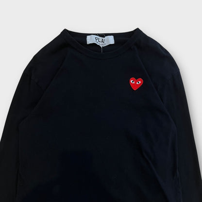 T-Shirt Manche Longue Noir Comme des Garcons - L