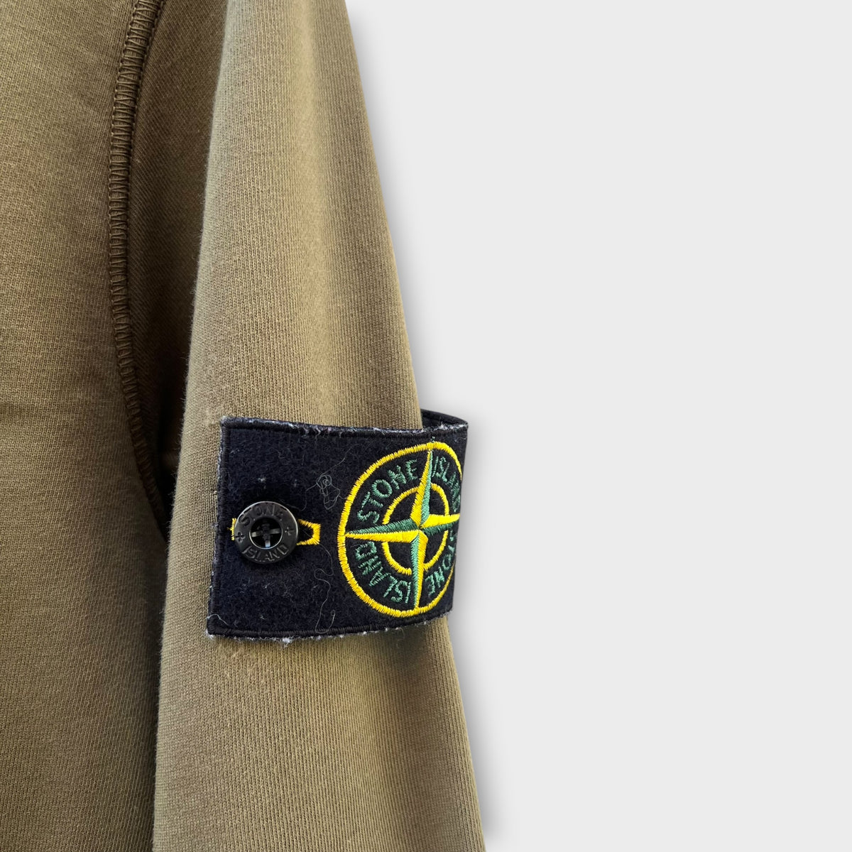 Sweat Stone Island kaki - S