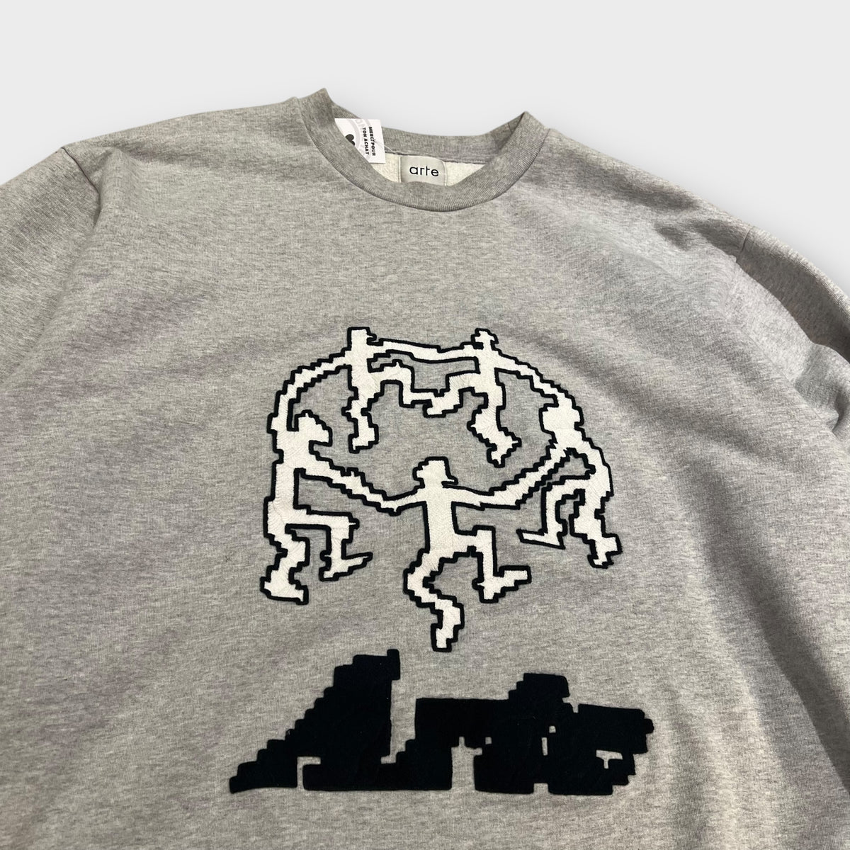 Sweat Arte gris - L