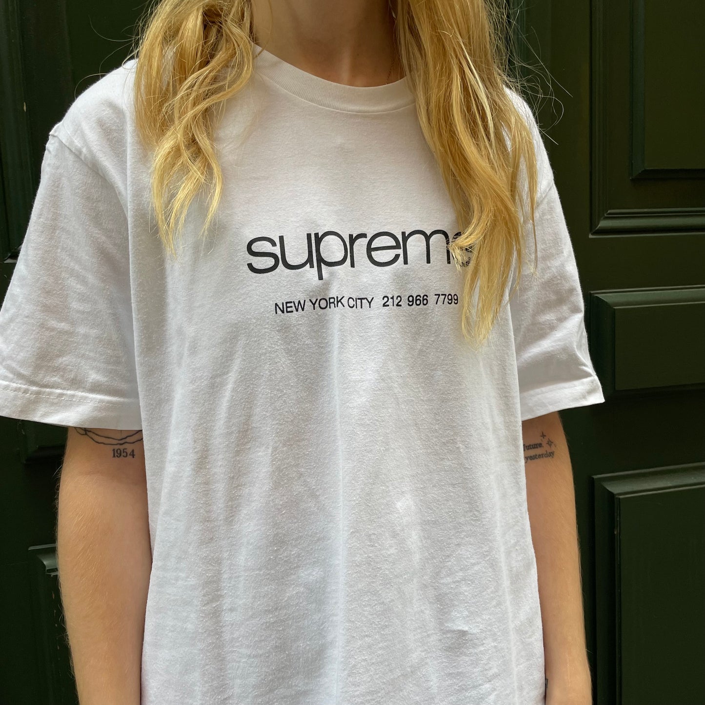 T-shirt Supreme "NYC" blanc 2020 - L