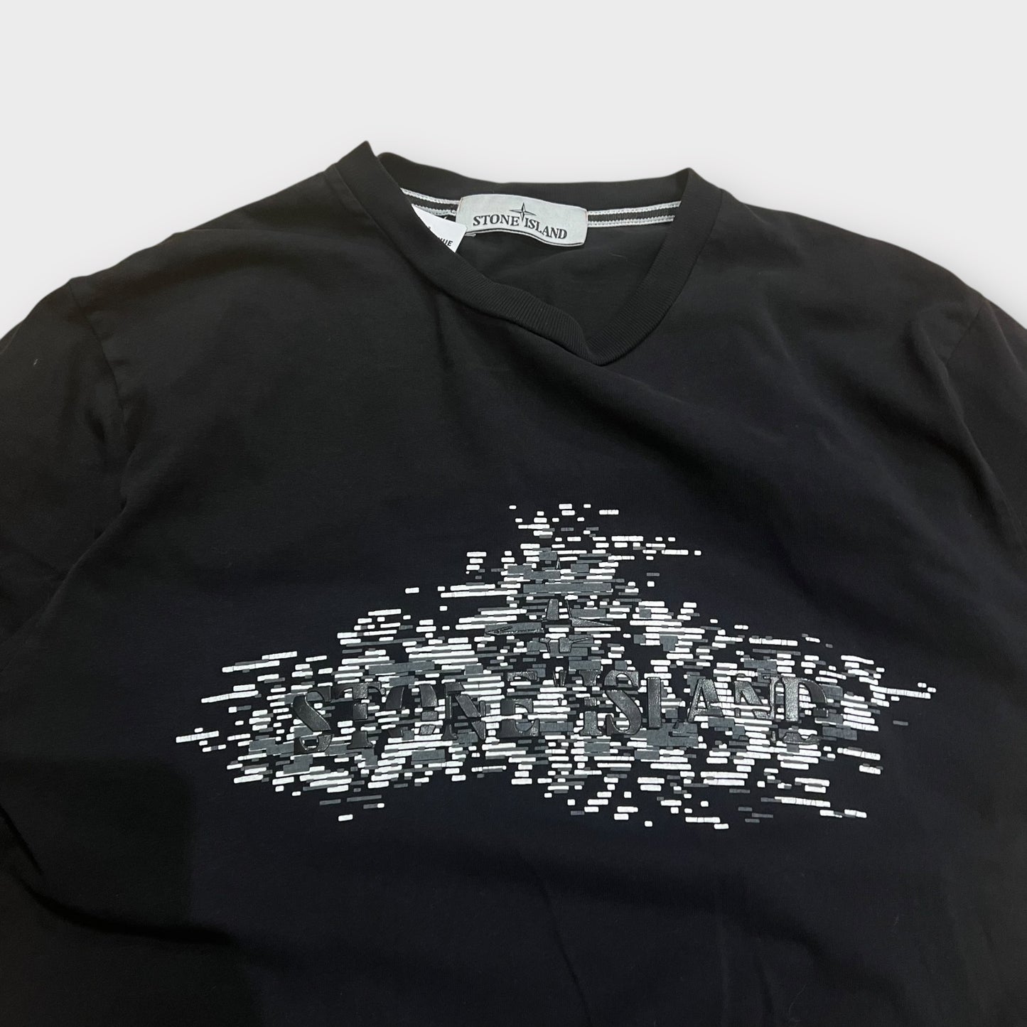 T-Shirt Noir Stone Island - S