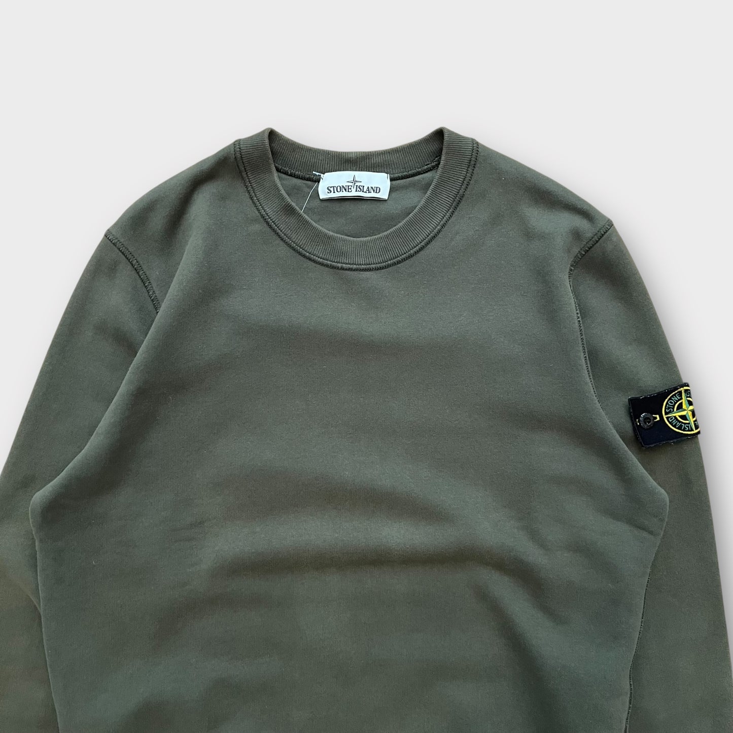 Sweat Stone Island kaki - S