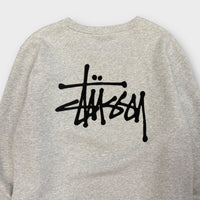 Classic sweat Stussy gris - L