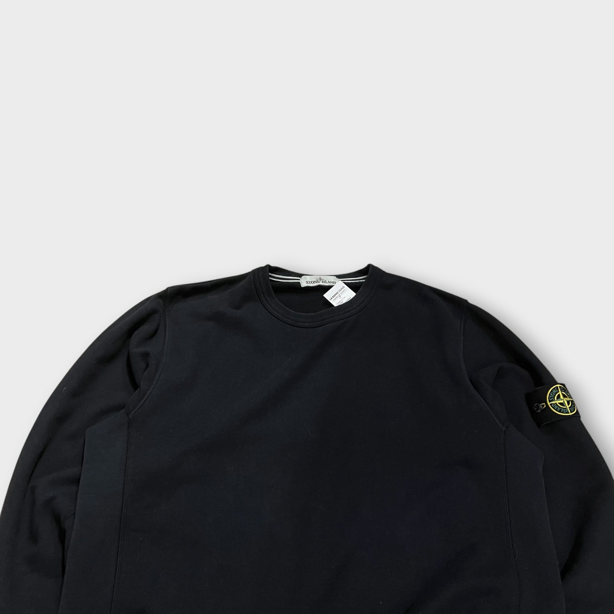 Sweat Stone Island Noir - XL