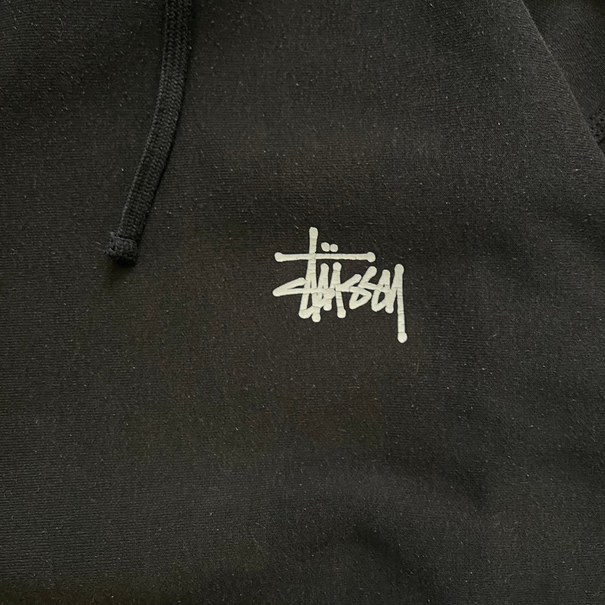 Hoodie Stussy Basic Noir - L