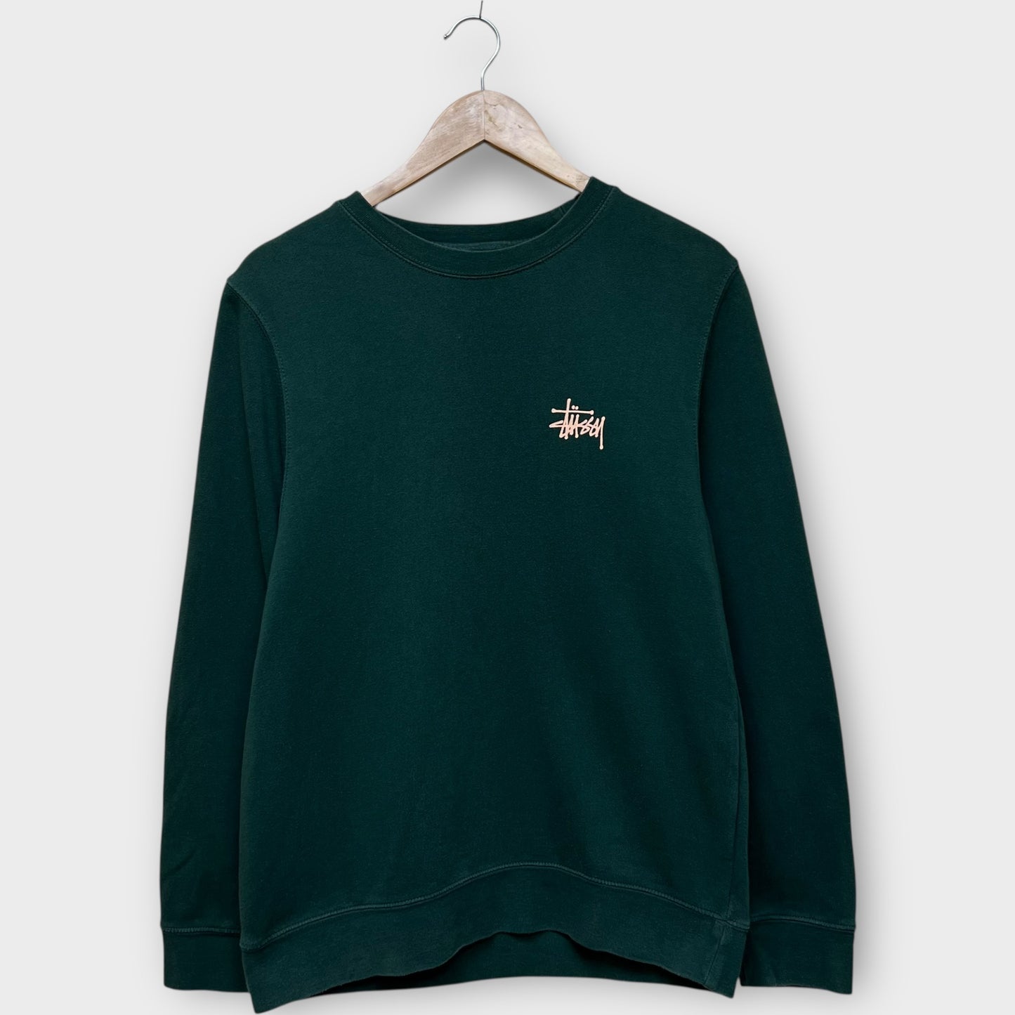 Basic Sweat Stussy vert - S