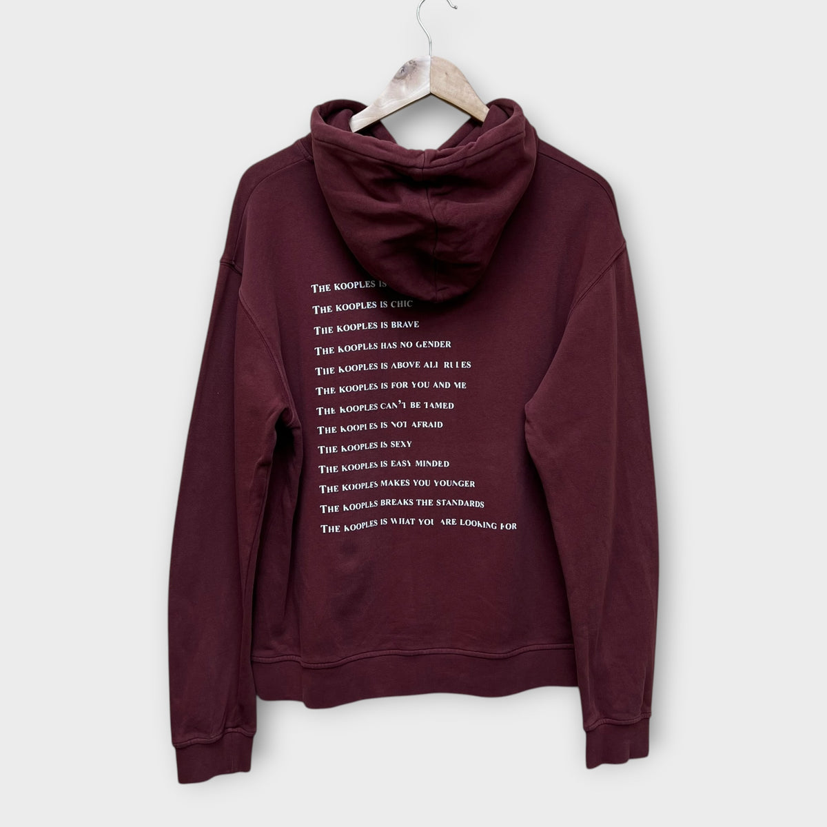 Hoodie The Kooples rouge - M