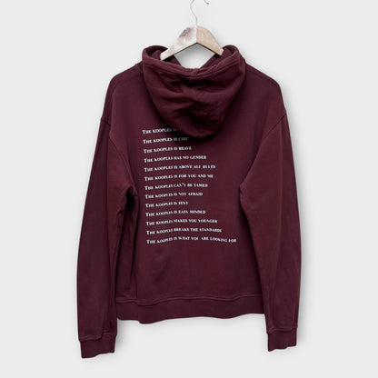 Hoodie The Kooples rouge - M