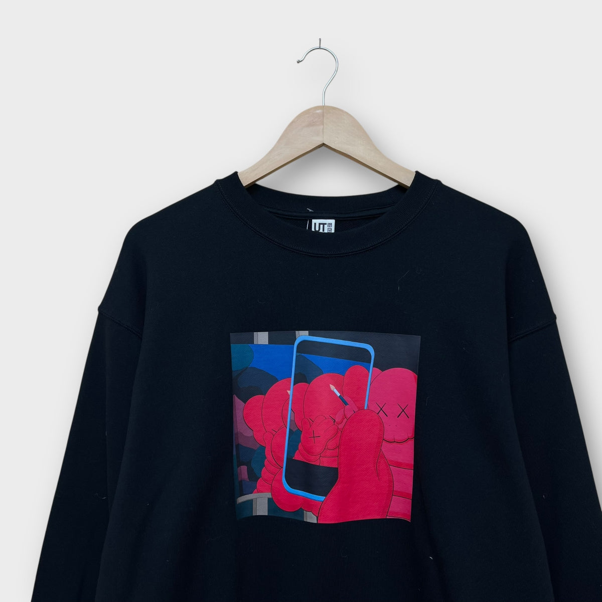 Sweat Kaws x Uniqlo x Warhol noir - M