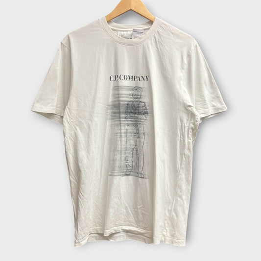 T-Shirt CP Company Blanc - L
