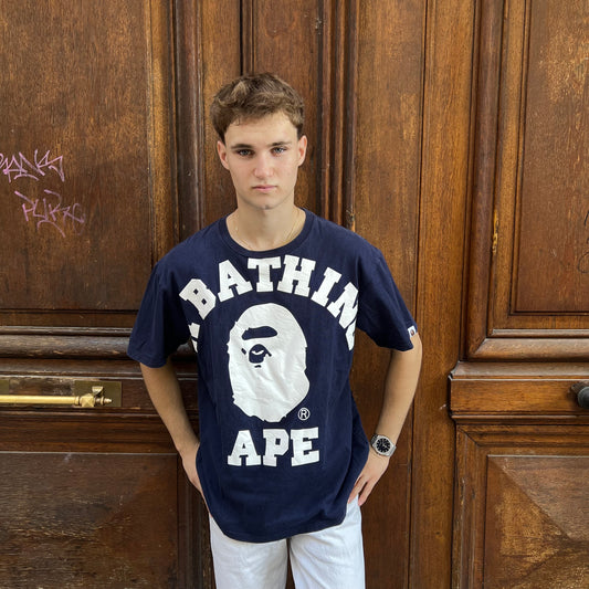 T-shirt Bape Navy - XL
