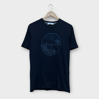 T-shirt Stone Island bleu marine - L