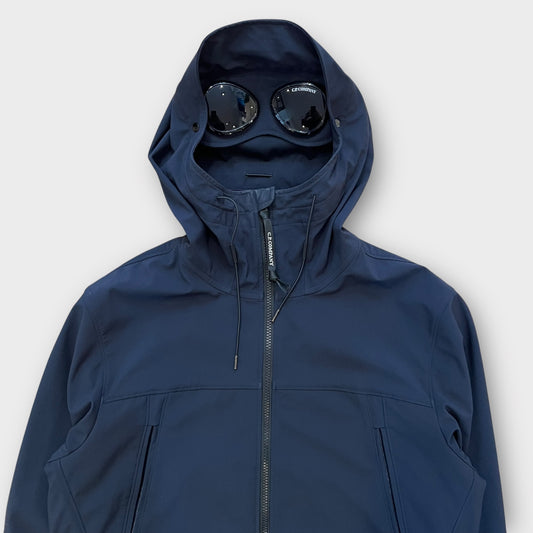 Shell Goggle Jacket CP Company Navy - L