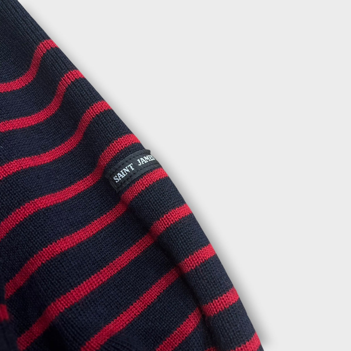 Pull en laine SAINT JAMES marine L
