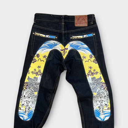 Jeans Evisu Daicock Lot 2000 W29 L34 - FR38