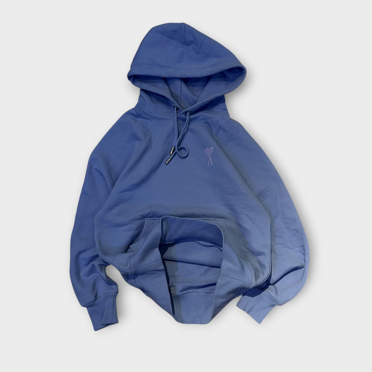 Hoodie Ami Paris violet