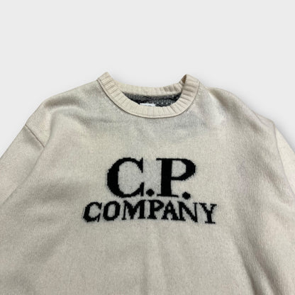 Pull C.P Company Laine Beige - L