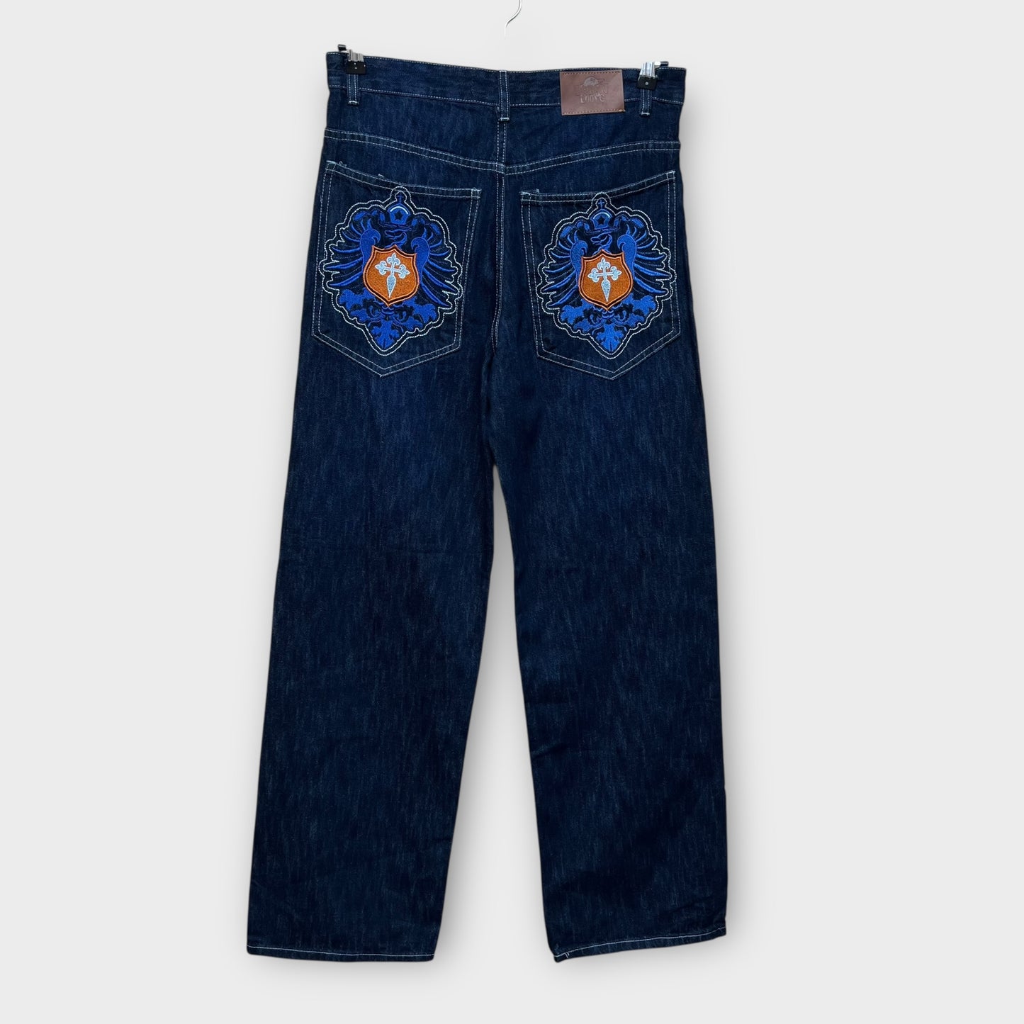 Hip Hop Baggy Jeans brodé - FR42