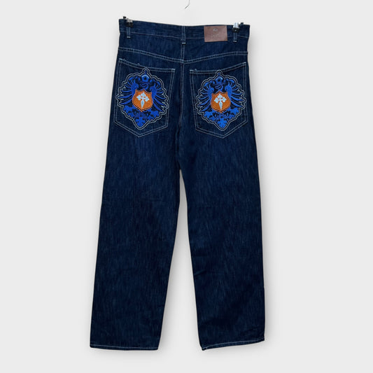 Hip Hop Baggy Jeans brodé - FR42
