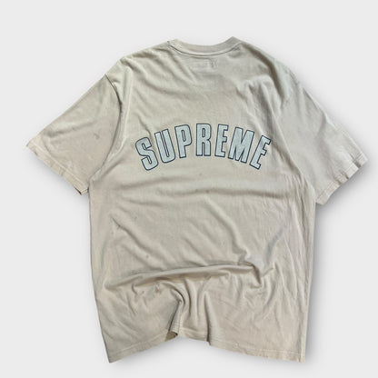 T-shirt Supreme Cracked Arc Logo 'Tan Light' - M