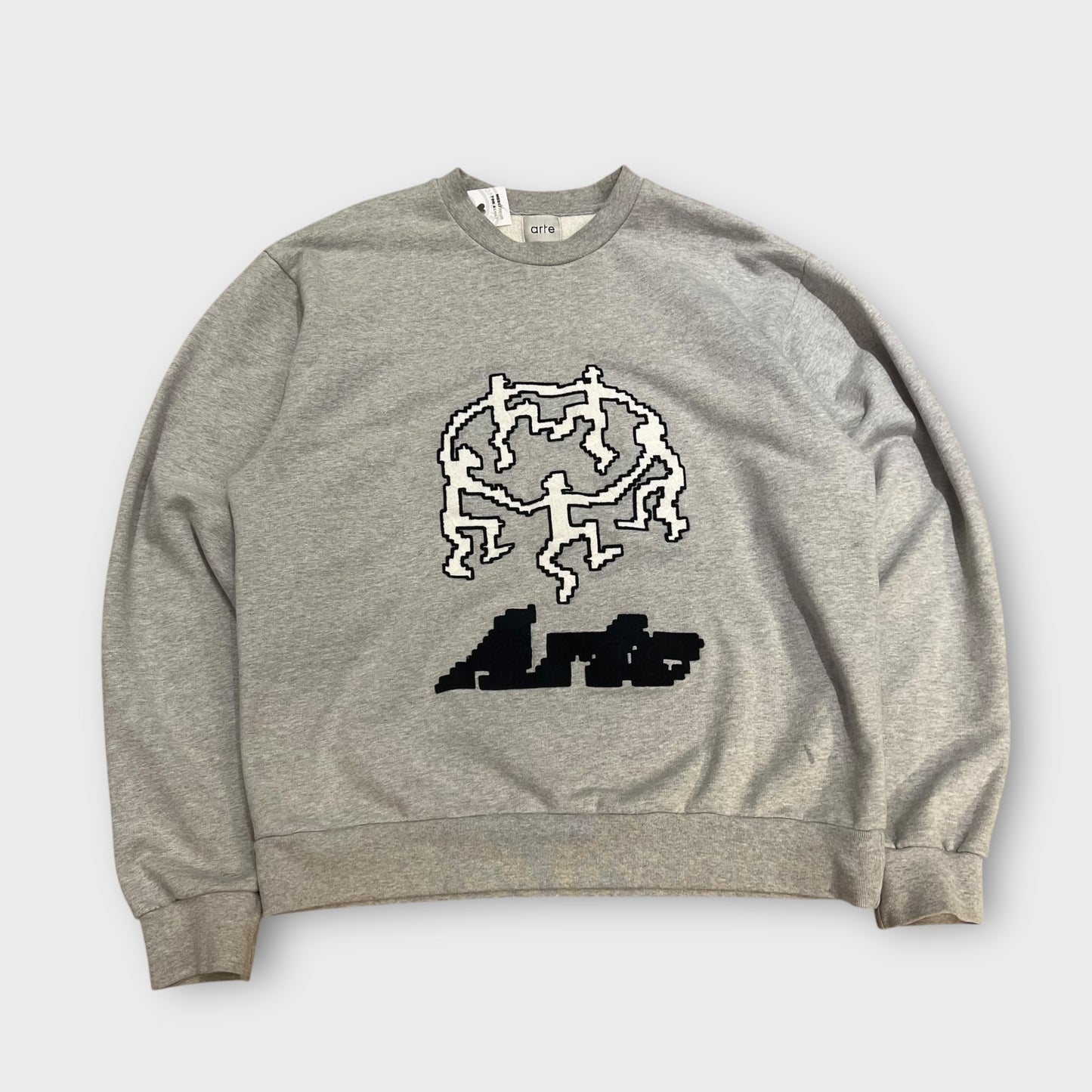 Sweat Arte gris - L