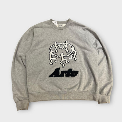Sweat Arte gris - L