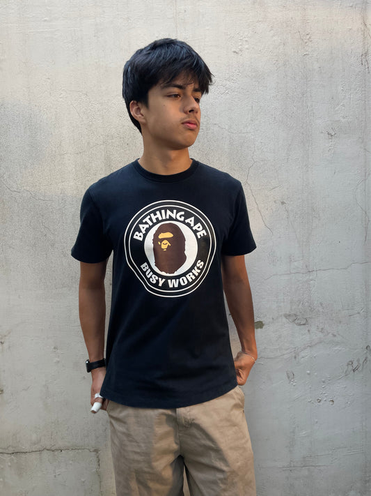 T-shirt Bape Busy Works noir - M