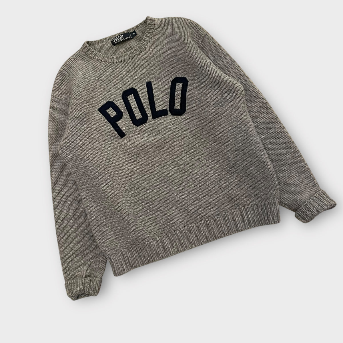 Pull "Polo" Ralph Lauren gris - M