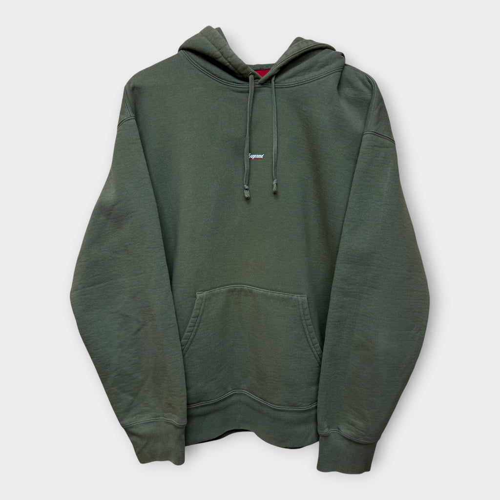 Hoodie Supreme vert kaki - XL
