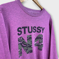Sweat Stussy N°4 Gris - L