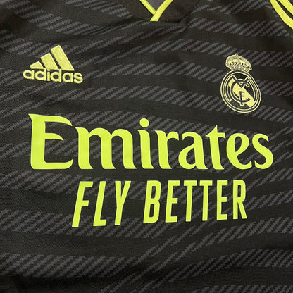 Maillot Real Madrid Noir Et Jaune - L  (2022-2023)