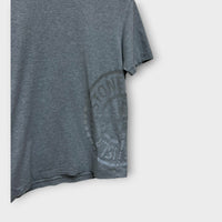 T-shirt Stone Island gris (certilogo coupé) - S