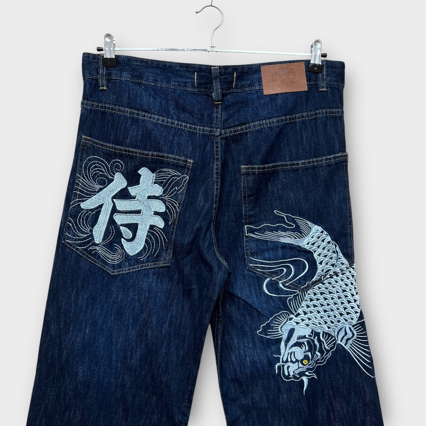 Hip Hop Baggy jeans brodé - FR44