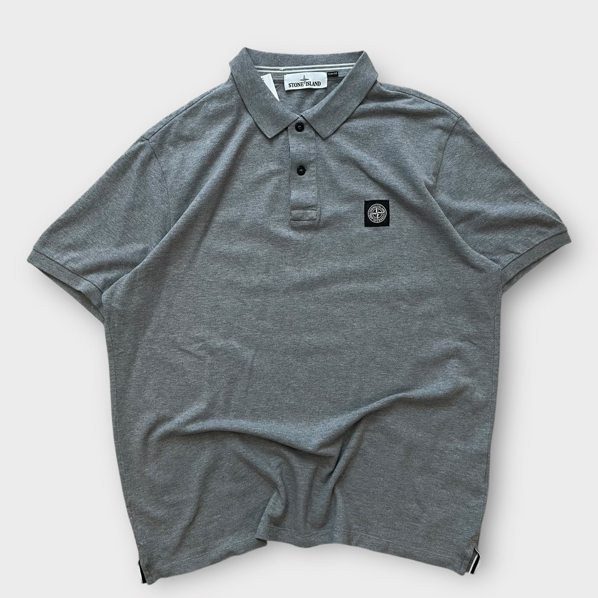 Polo Stone Island Gris - XXL