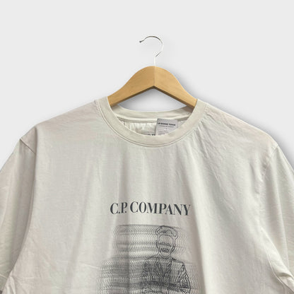 T-Shirt CP Company Blanc - L