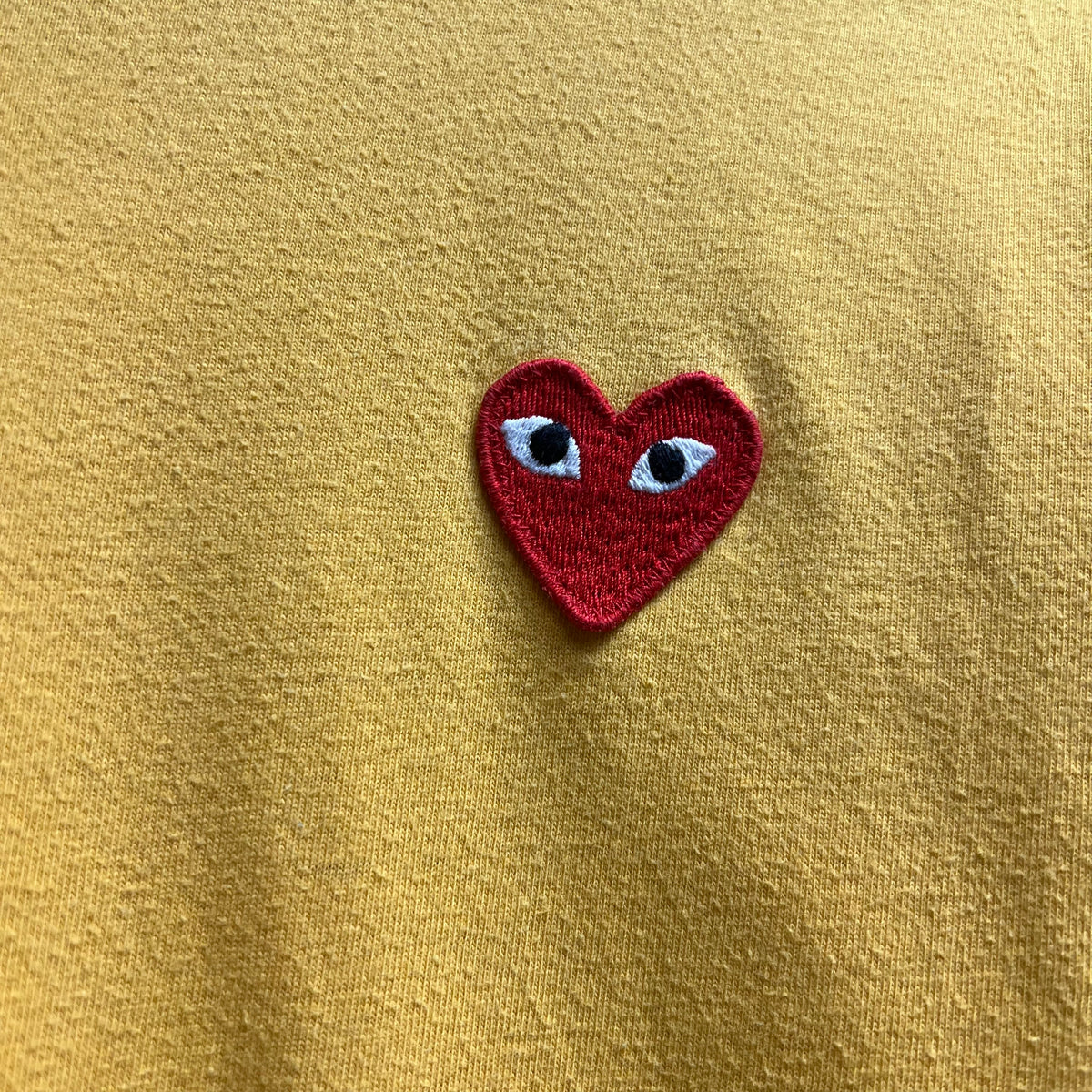 T-shirt Comme des Garçons jaune - M